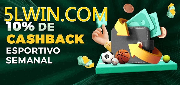 10% de bônus de cashback na 5LWIN.COM